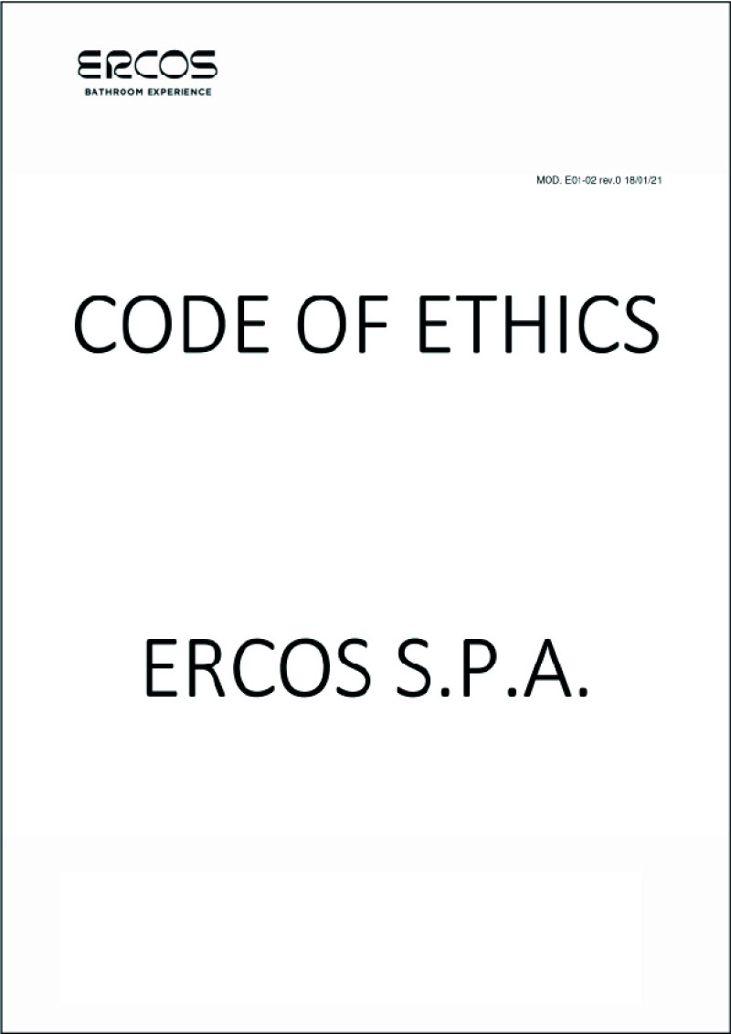 MOD. E 01-02 Code of ethics