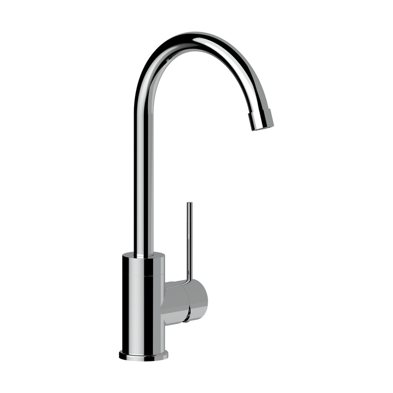 Kitchen mixer with swivel spout