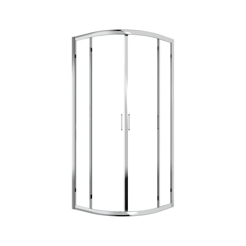 Corner semicircular shower enclosure - GOLD