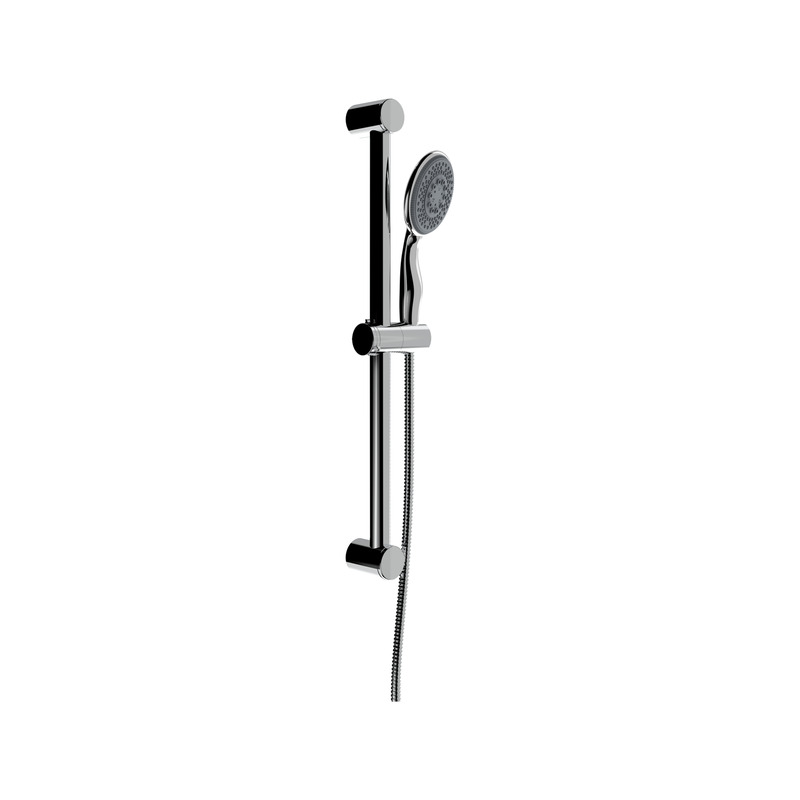 Shower rail with two-functions ABS hand shower