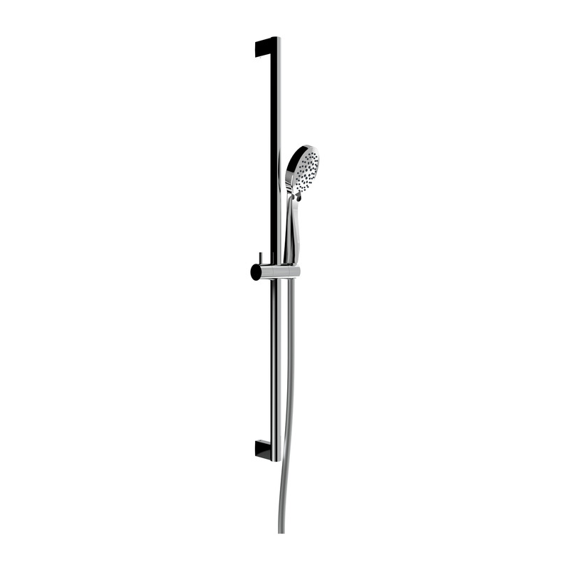 Shower rail with two-functions ABS hand shower