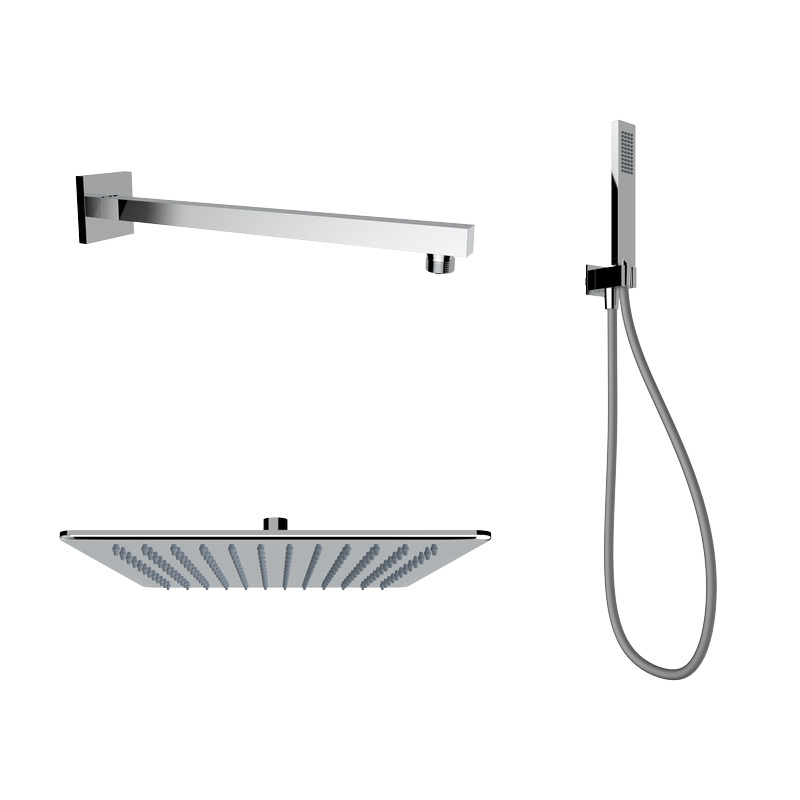 Shower solution universal - chrome Square